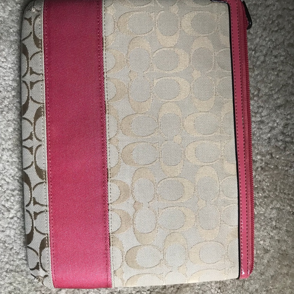 Coach iPad mini pouch